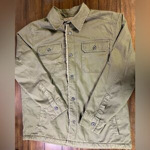 St. John's Bay Menswear Outdoor Sherpa Lined Coat Jacket Size: XL